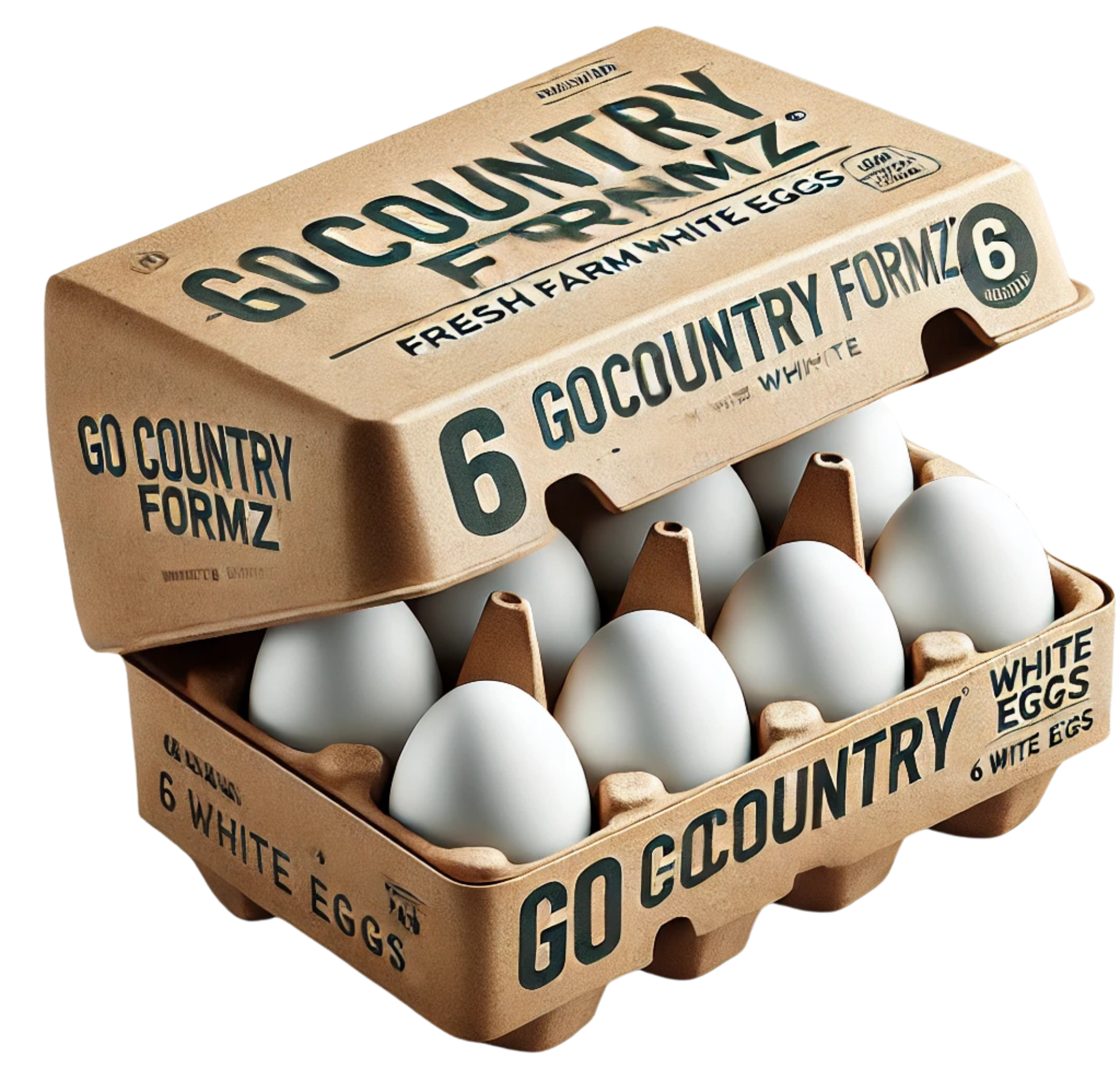 6 country eggs